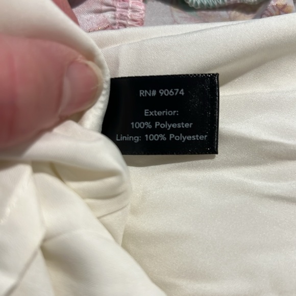 NWT Boston Proper Floral Blooms Off the Shoulder Belted Maxi Dress - Picture 14 of 15